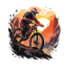 Downhill Mountain Bike