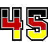 45 Symbole numérique Allemagne