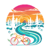 Vélo rétro Sunset