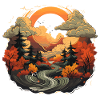 Enchanting Autumn Motif