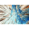 Radiale Blaue Explosion