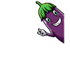 Eggplant Side Fruit Vegetables Vegetarian