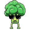 Broccoli Emoticon Vegan Vegetable Vegetarian