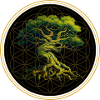 World Tree Yggdrasil World Ash Logo