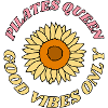 Pilates Queen Sunflower