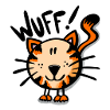 Katze Wuff