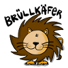 Löwe Brüllkäfer