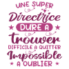 Une Super Directrice - Cadeau Directrice