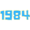 1984 Blue and Yellow