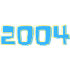 2004 en bleu et jaune