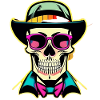 Hipster Totenkopf