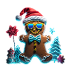 Merry Christmas Lebkuchenmännchen