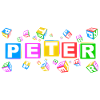 PETER colourful cubes
