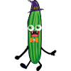 Monster,monstergurke, Gurken, halloween