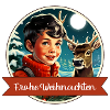 Junge im Winterwald