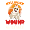 Halloween Krankenschwester Kürbis