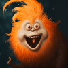 The monkey is cheeky!