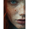 Fille aux cheveux roux