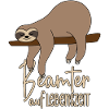 Faultier Beamter auf Lebenszeit