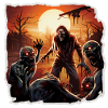 Halloween Zombiegruppe