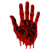 Halloween Bloody Handprint