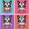 Kawaii Cat Sugar Skulls