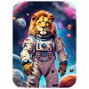 Lion dans l’espace 1.7