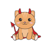 Cat Happy Halloween Devil Costume