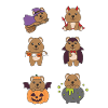 Quokka Halloween Devil Pumpkin Vampier Costume