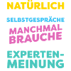 Selbstgespräche für Expertenmeinung - hell