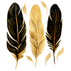 Golden Feathers