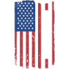 Airedale Terrier Us Flag