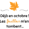 Déjà en octobre ! | Cadeau
