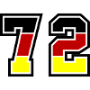 72 Symbole numérique Allemagne