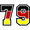79 Symbole numérique Allemagne