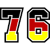 76 Symbole numérique Allemagne