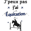 j'peux pas j'ai équitation