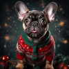 Weihnachten Frenchie