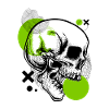 Green Skull