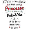 Princesse Et Polo-vélo