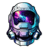 Astronaute Galaxie espace