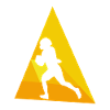 American Football Quarterback Touchdown