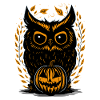 Hibou Halloween