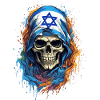 Israeli Skull: Flag of Pride