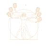 Vitruvian Man Pickleball