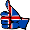 Iceland Flag All Clear Icon