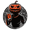 Halloween american football player