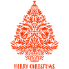 Merry christmas tree