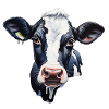 Kuh Holstein-Friesian