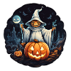 Pumpkin Sorcerer Halloween